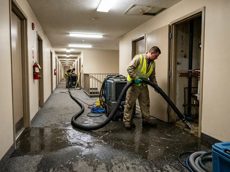 multi-unit-apartment-hallway-f-005 — frequently asked questions, Emergency Burst Pipe Water Extraction & Removal in Mahanoy…